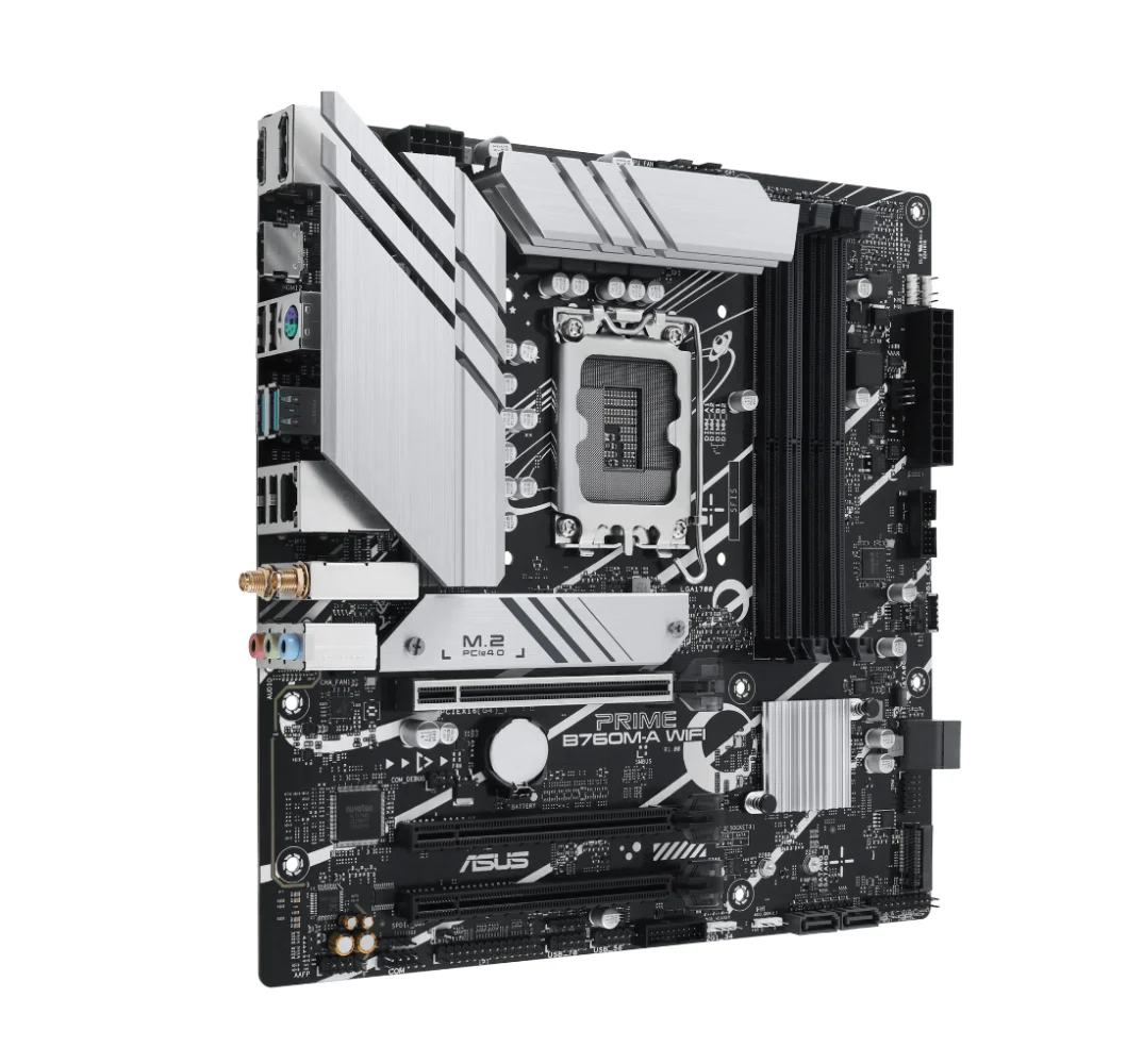 ASUS PRIME B760M-A WIFI-CSM mATX Motherboard - Image 3