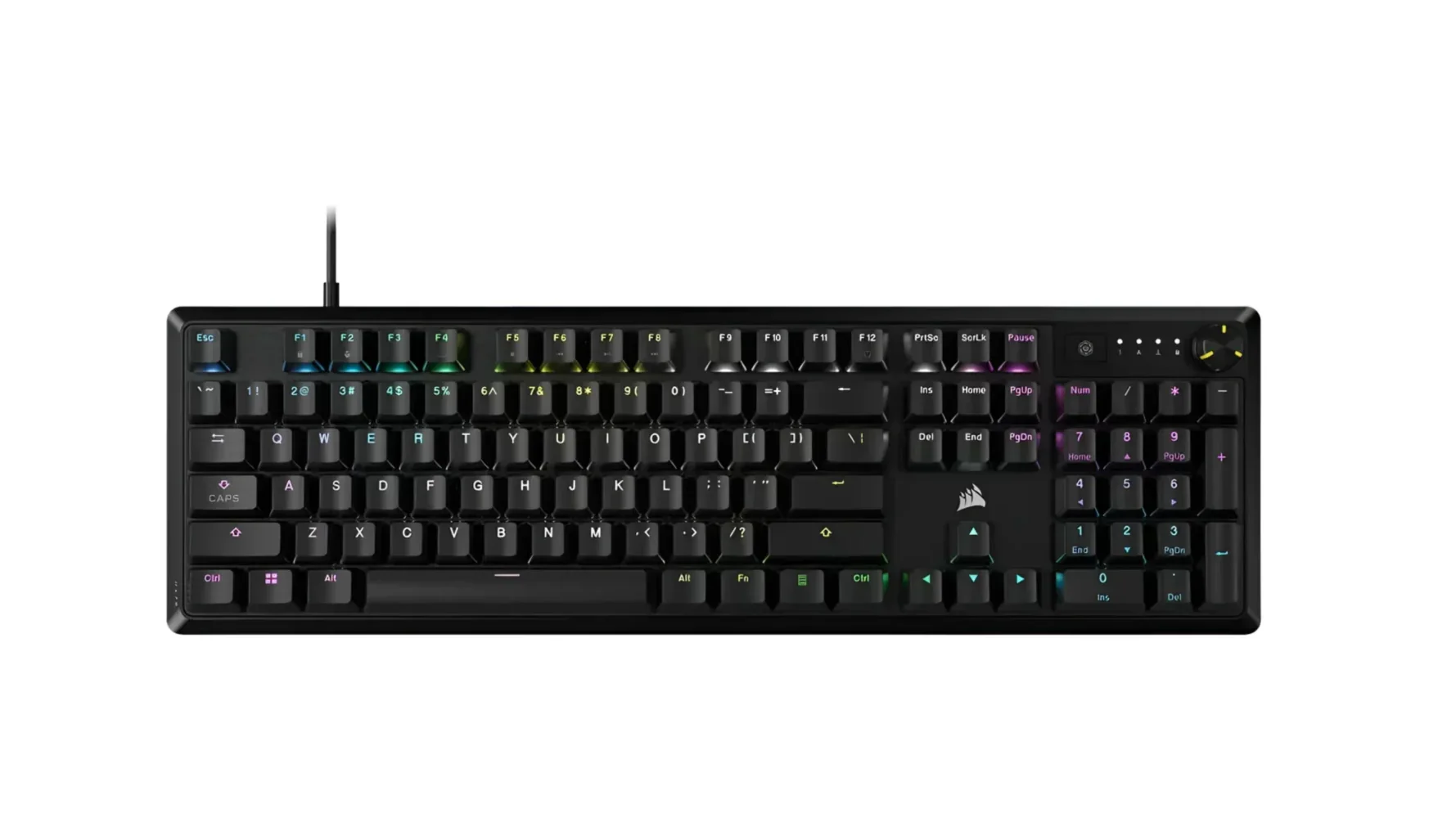 Corsair K70 CORE RGB Mechanical Gaming Keyboard - Red Linear