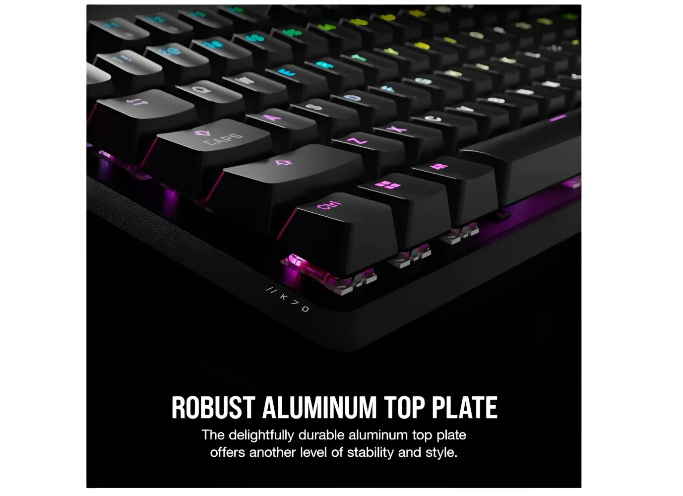 Corsair K70 CORE RGB Mechanical Gaming Keyboard - Red Linear - Image 5