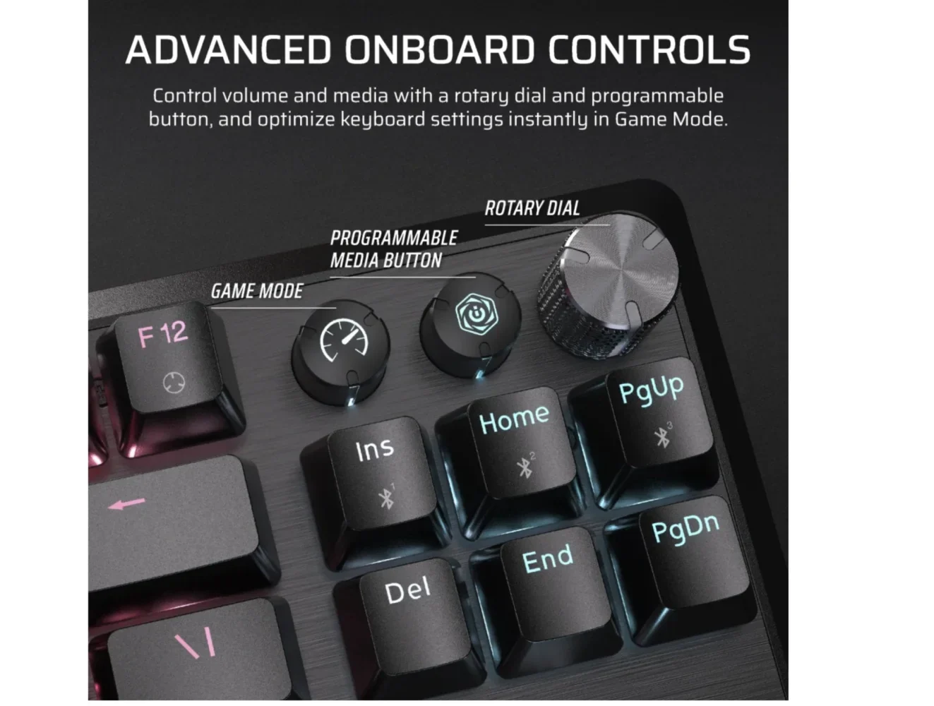 Corsair K70 CORE TKL RGB Wireless Mechanical Gaming Keyboard - MLX Red Switch - Image 5