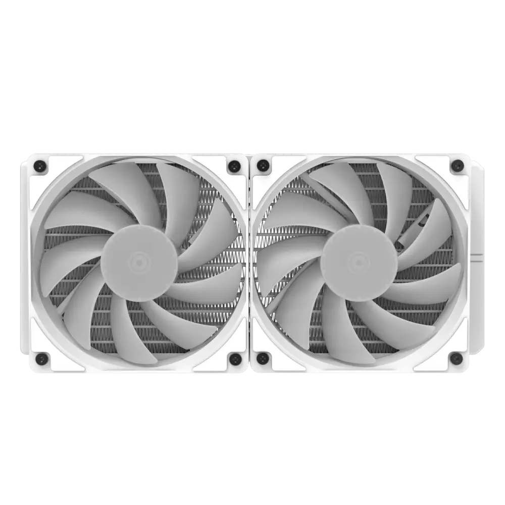 DarkFlash Radiant DCS240 ARGB 240mm Liquid Cooler - White - Image 4