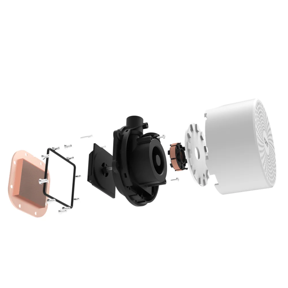 DarkFlash Radiant DC240 240mm Liquid CPU Cooler - White - Image 5