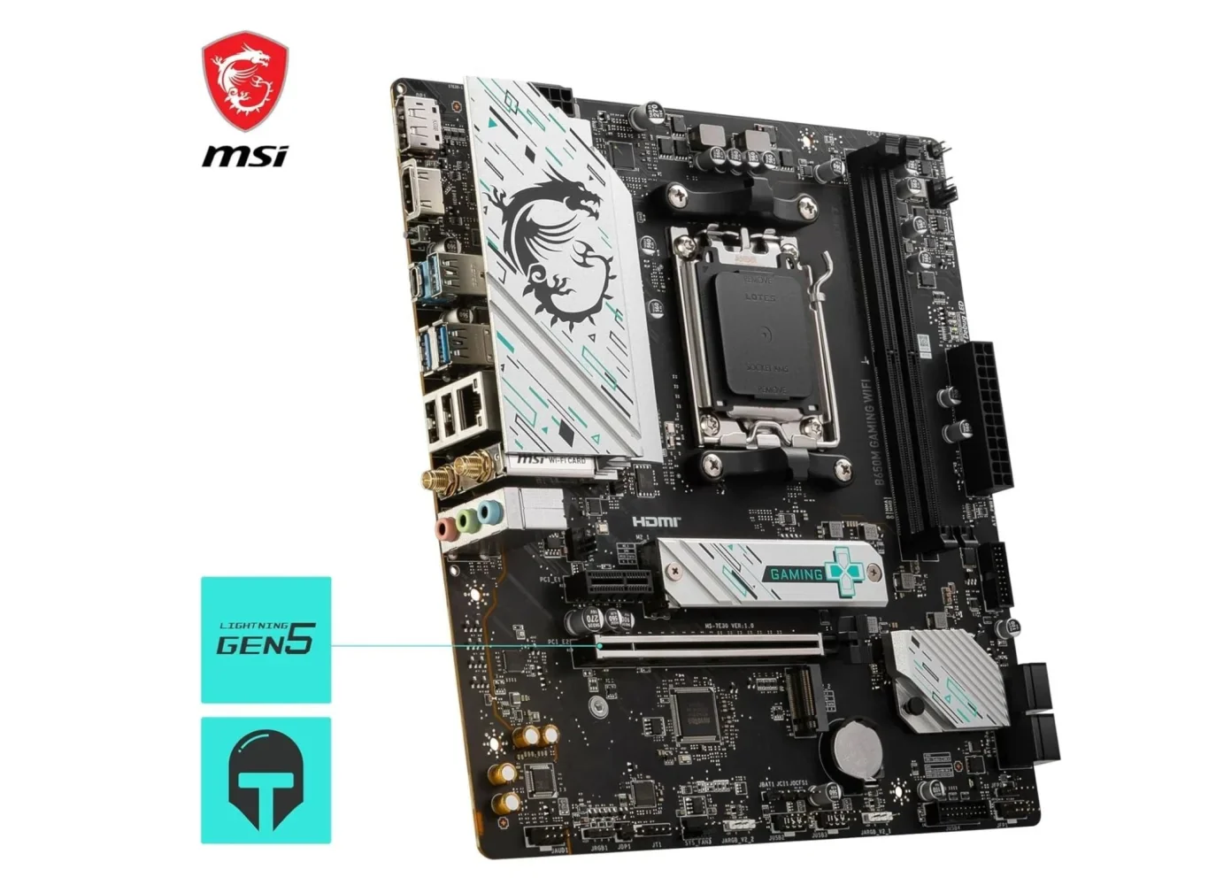 MSI B650M Gaming WiFi AM5 Motherboard - Image 3