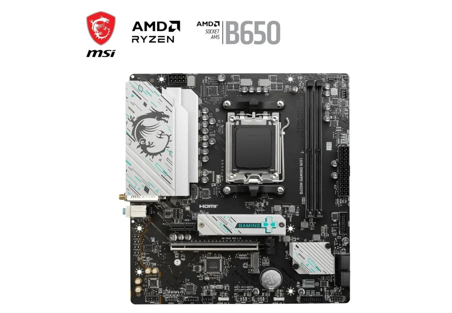 MSI B650M Gaming WiFi AM5 Motherboard - Image 6