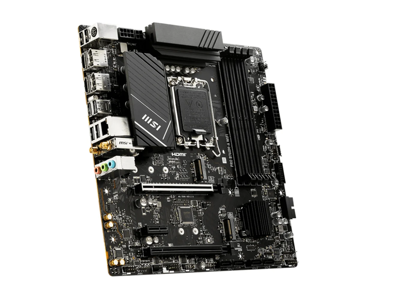 MSI PRO B760M-A WIFI DDR5 mATX Motherboard - Image 3