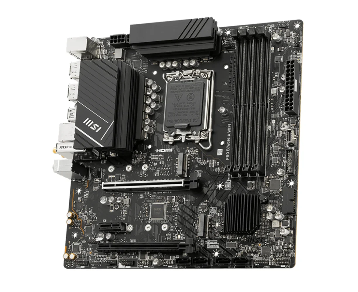 MSI PRO B760M-A WIFI DDR5 mATX Motherboard - Image 5