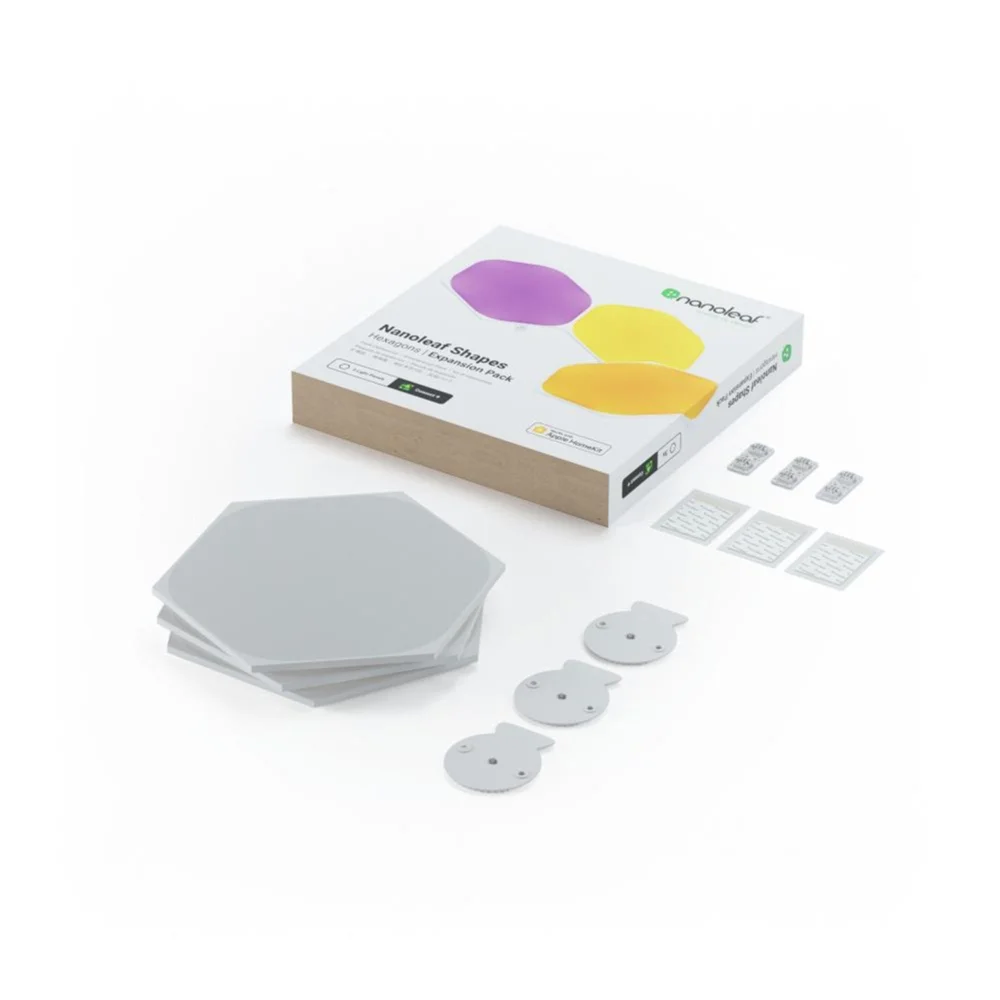 Nanoleaf Shapes - Hexagons Expansion Pack (3 Panels) - Image 3