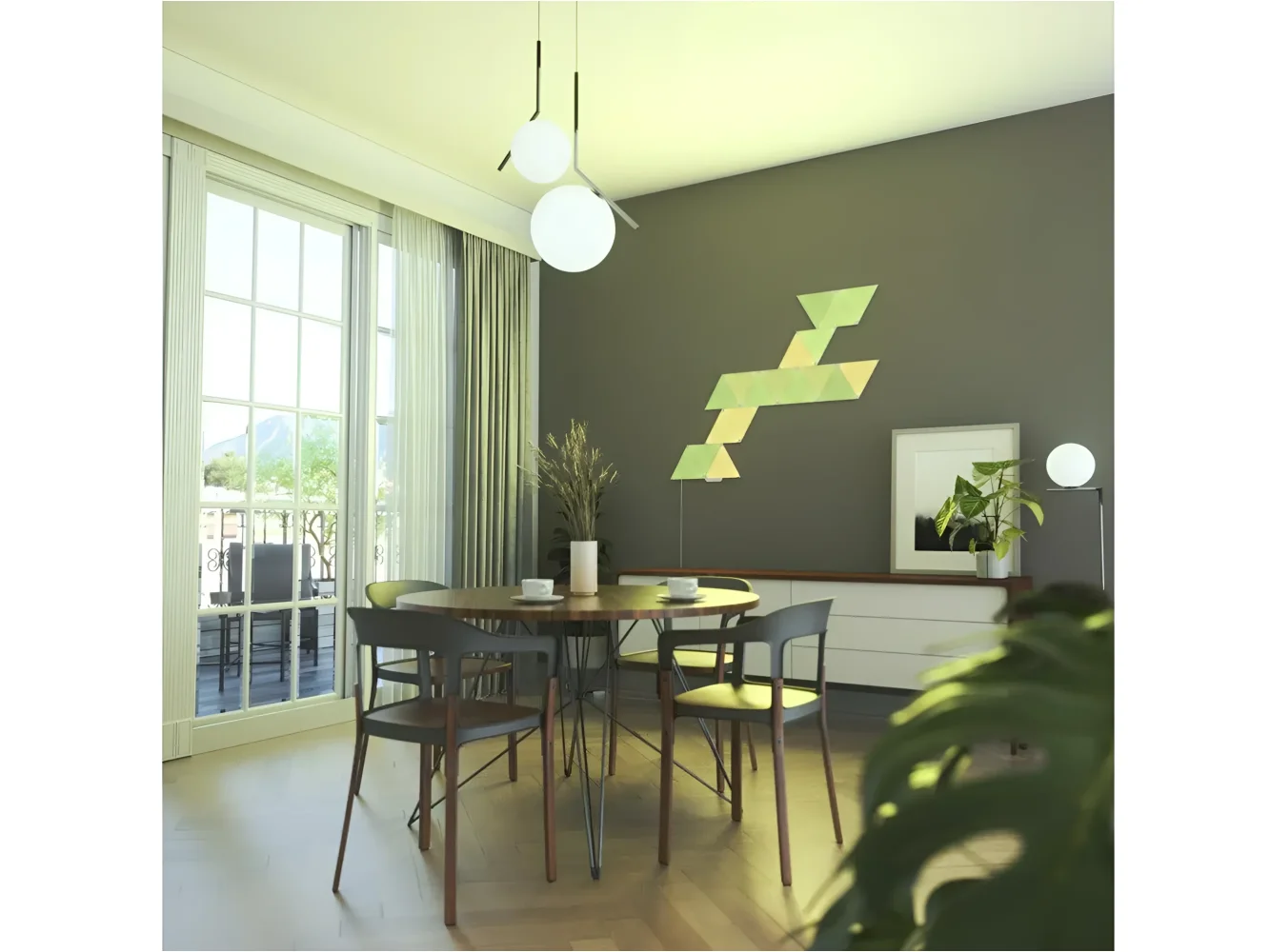 Nanoleaf Shapes - Triangles Starter Kit (4 Panels) - Image 6