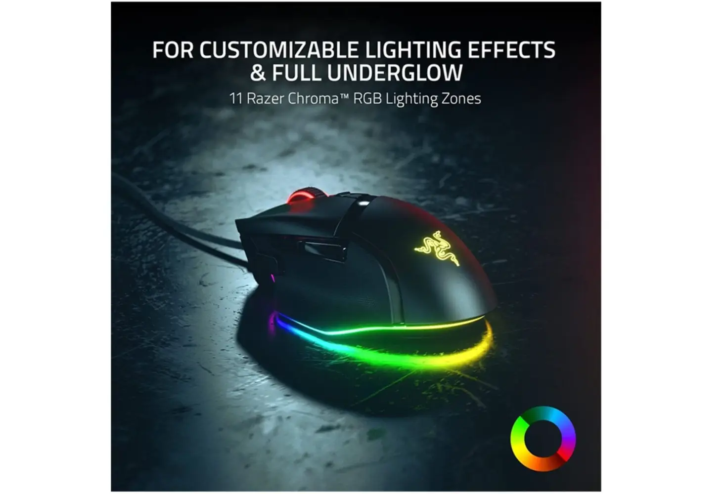 Razer Basilisk V3 Ergonomic RGB Wired Gaming Mouse - Image 4