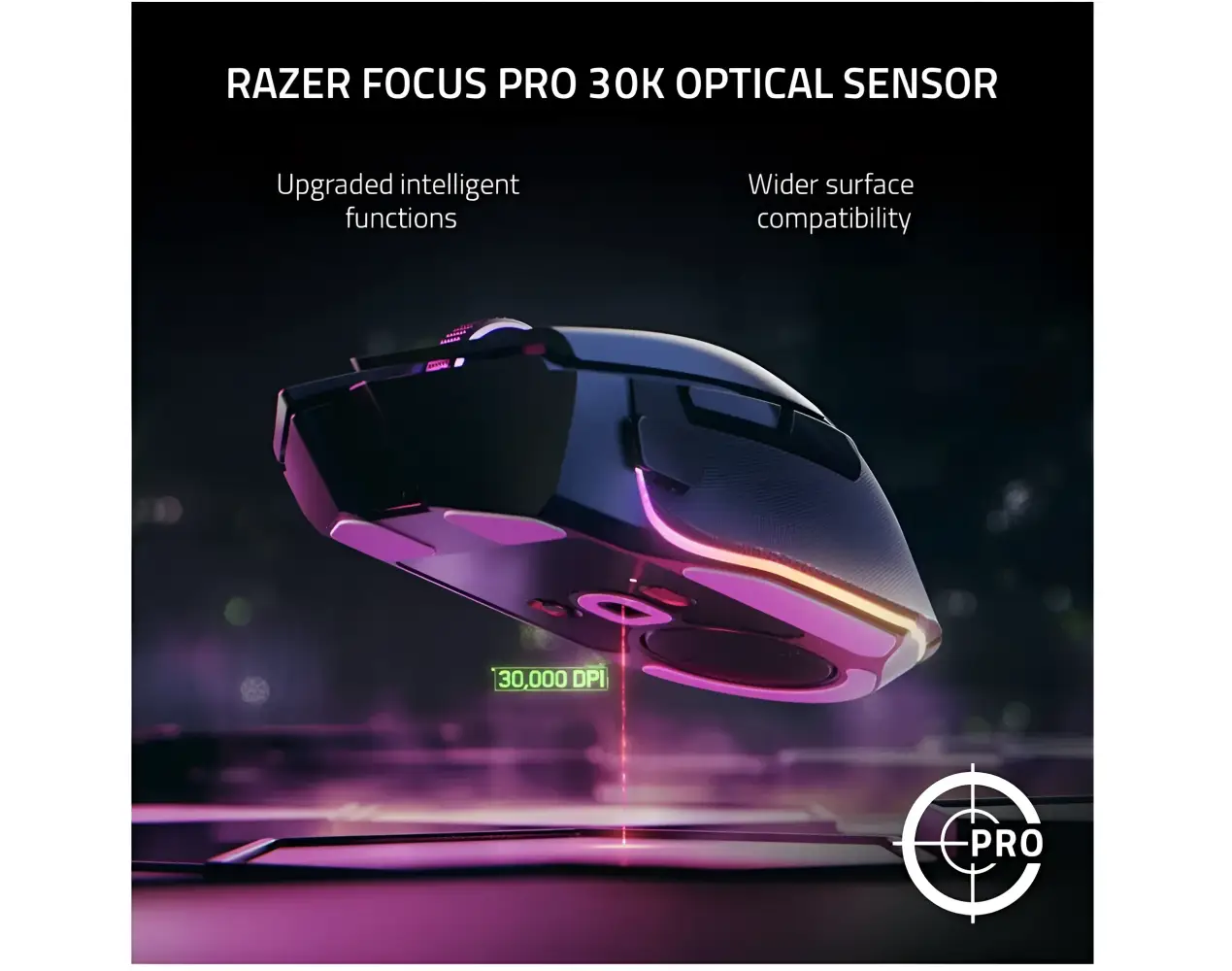 Razer Basilisk V3 Pro Ergonomic Wireless Gaming Mouse - Black - Image 5