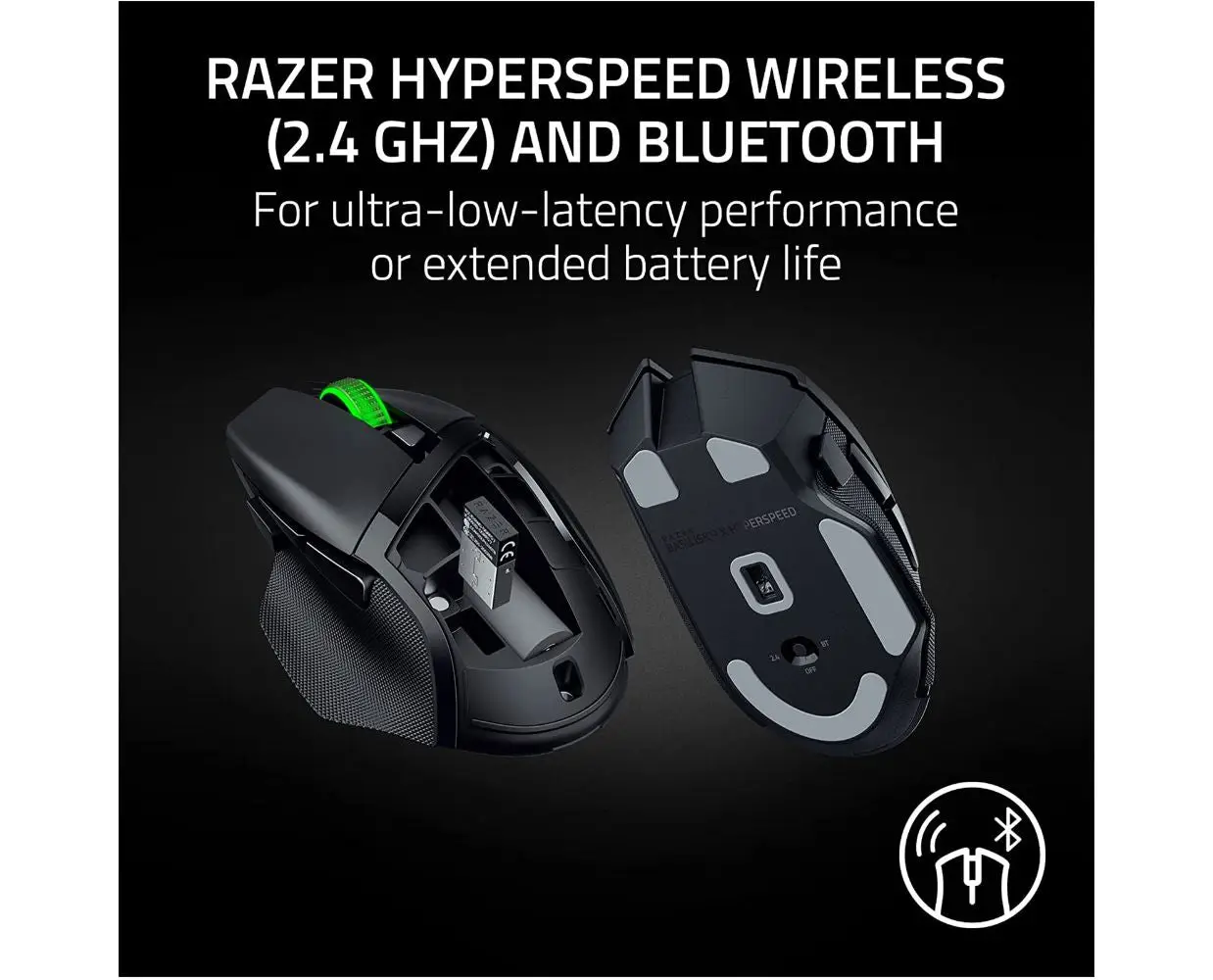 Razer Basilisk V3 X HyperSpeed Wireless Gaming Mouse - Image 5