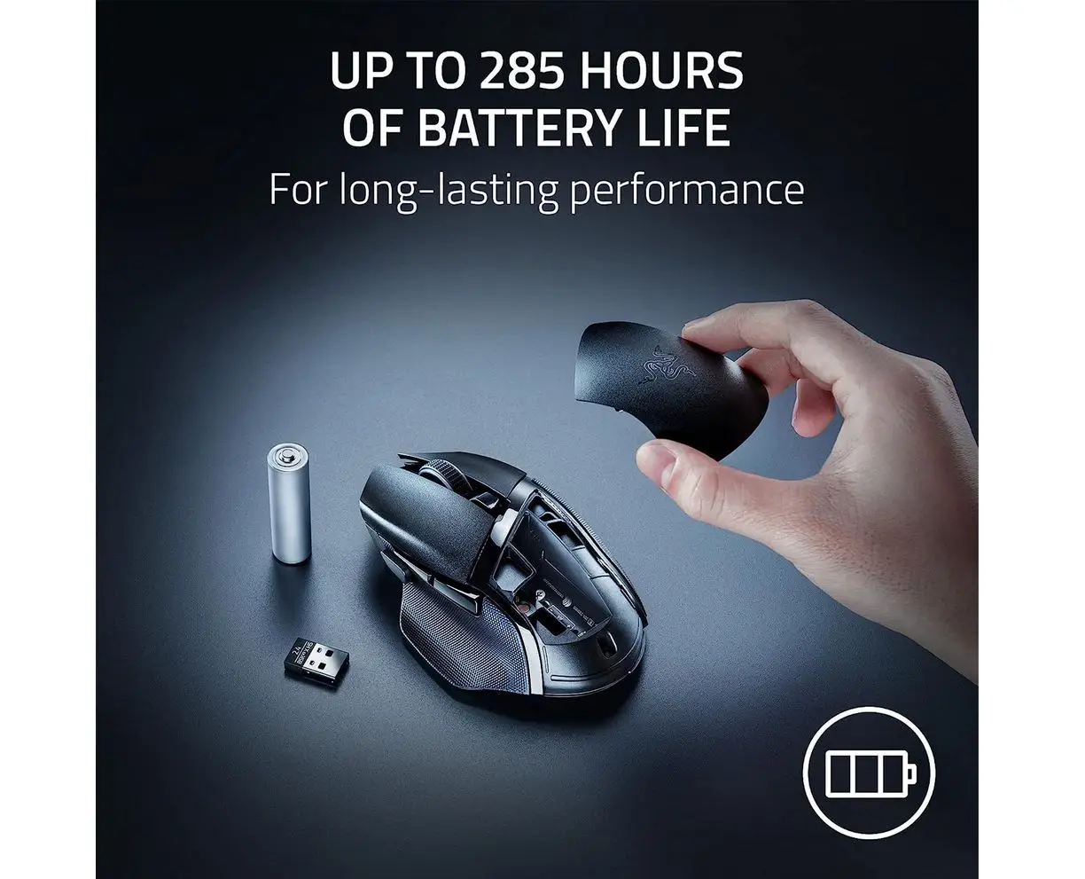Razer Basilisk V3 X HyperSpeed Wireless Gaming Mouse - Image 6