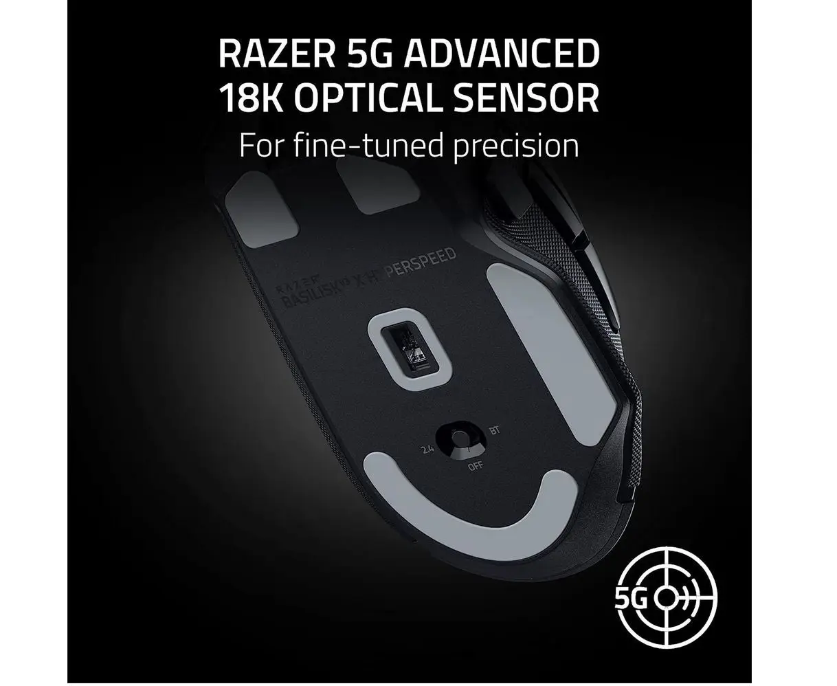 Razer Basilisk V3 X HyperSpeed Wireless Gaming Mouse - Image 7
