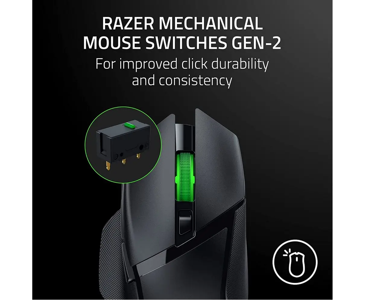 Razer Basilisk V3 X HyperSpeed Wireless Gaming Mouse - Image 8