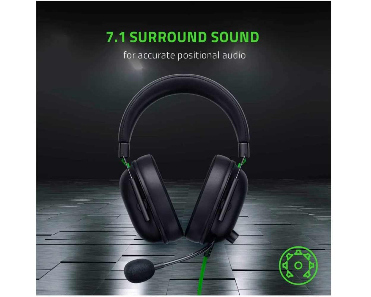 Razer BlackShark X v2 USB Wired Gaming Headset - Image 2