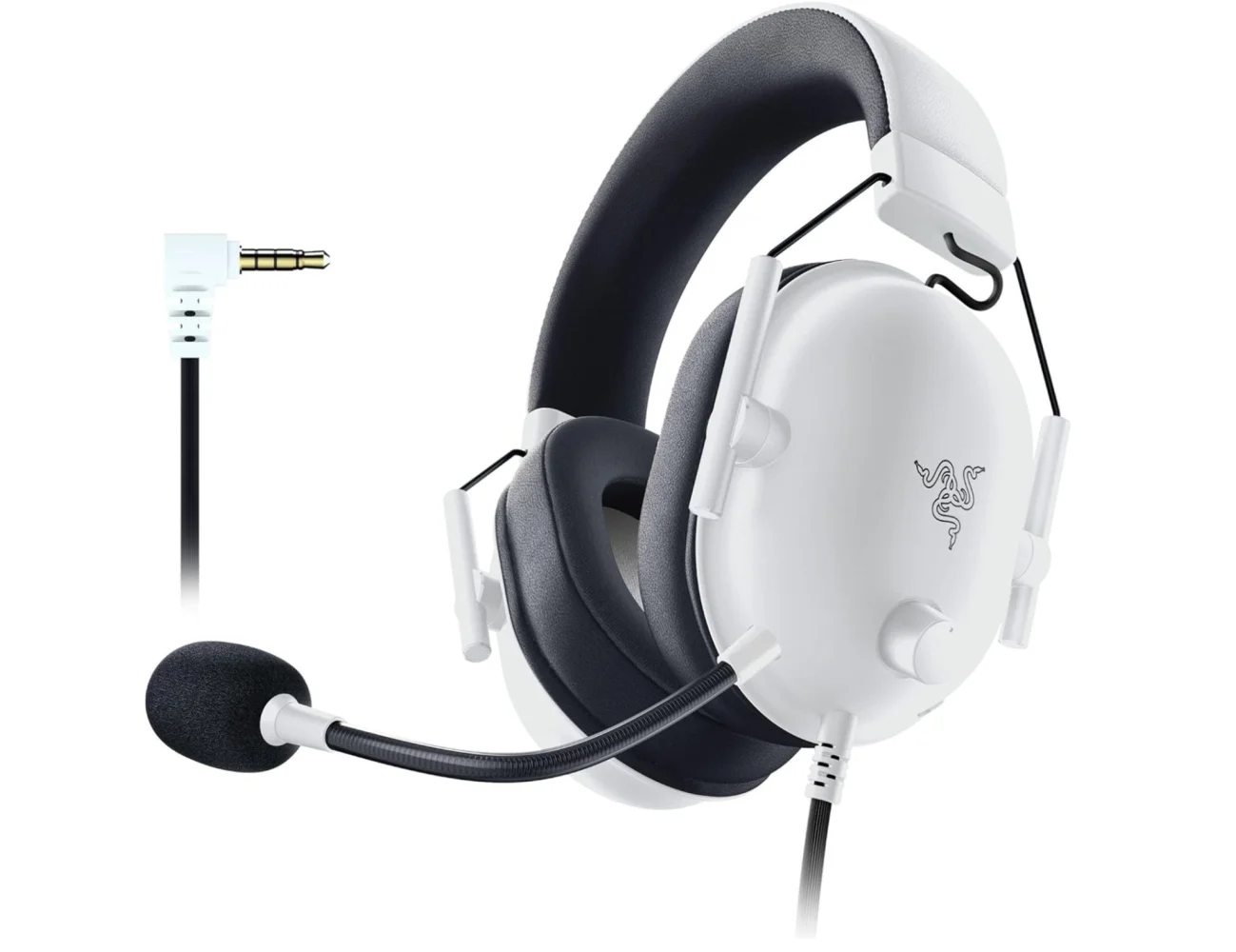 Razer BlackShark X v2 Wired Gaming Headset - White - Image 2
