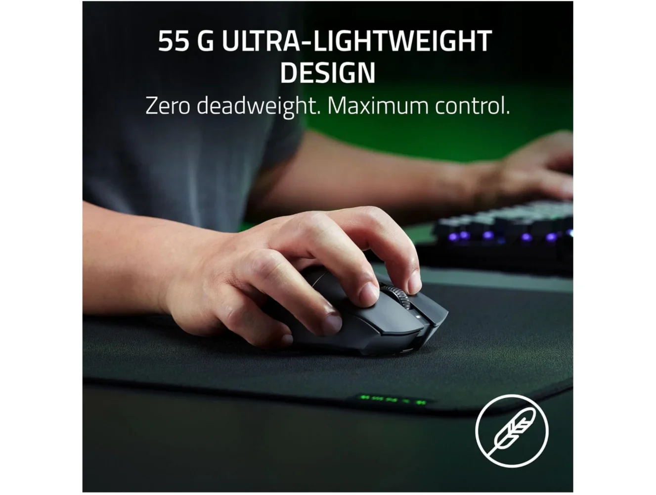 Razer Deathadder v3 HyperSpeed Wireless Gaming Mouse - Image 6