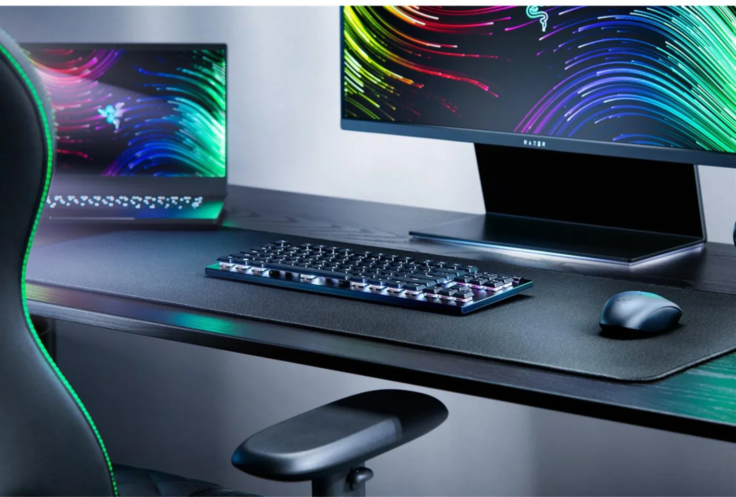 Razer DeathStalker v2 Pro TKL Low Profile Optical Wireless Gaming Keyboard - Razer Linear Switch - Image 5