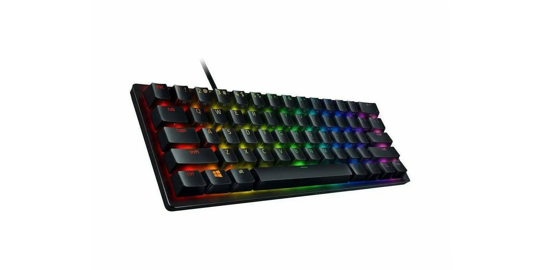 Razer Huntsman Mini 60% Optical Gaming Keyboard - Clicky Purple Switch - Image 3