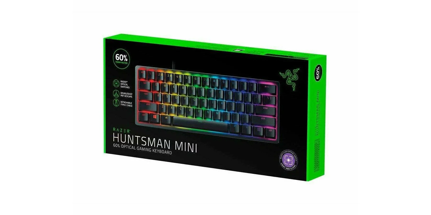 Razer Huntsman Mini 60% Optical Gaming Keyboard - Linear Red Switch - Image 5