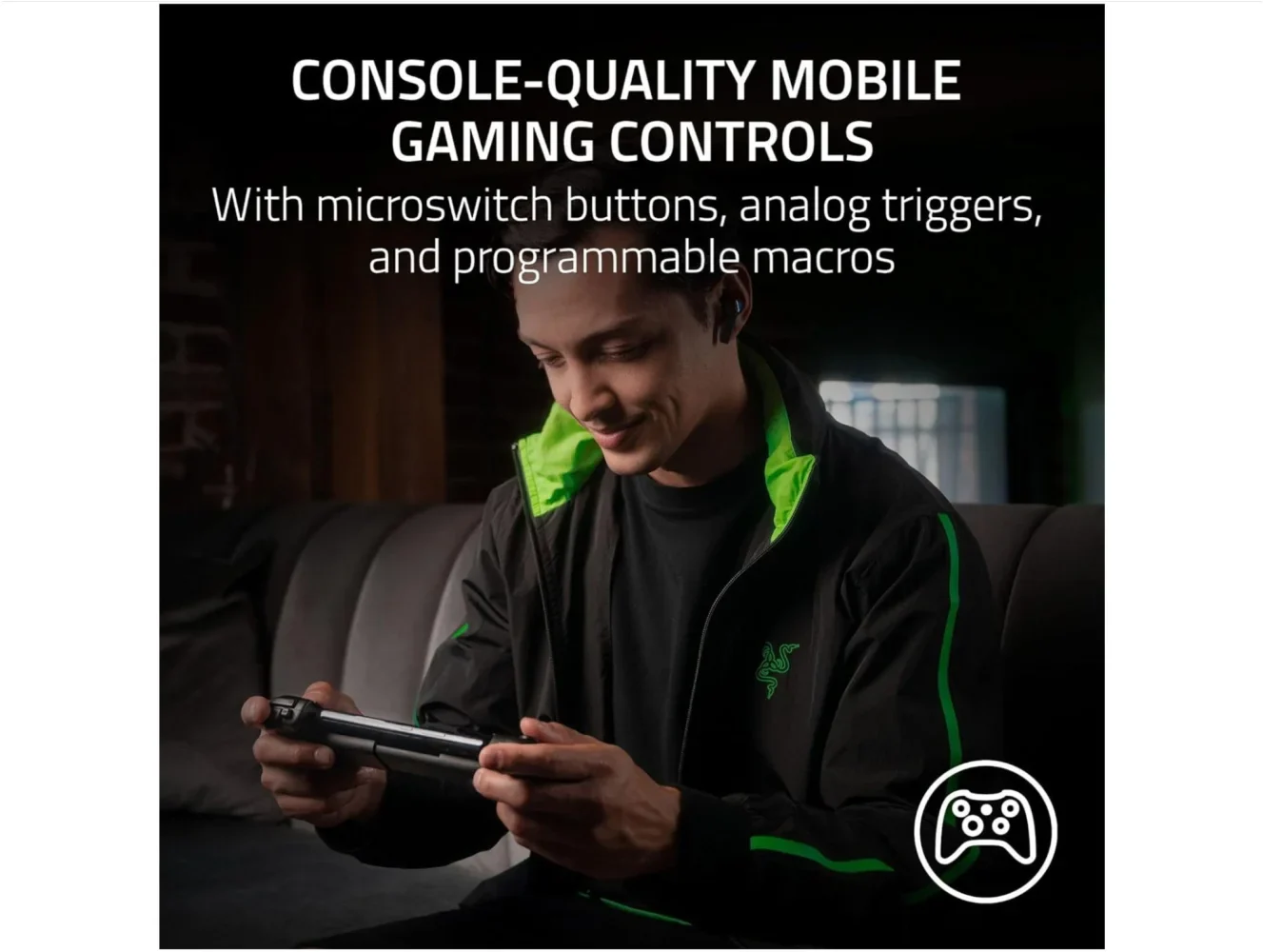Razer Kishi v2 USB-C Mobile Gaming Controller For iPhone and Android - Image 7