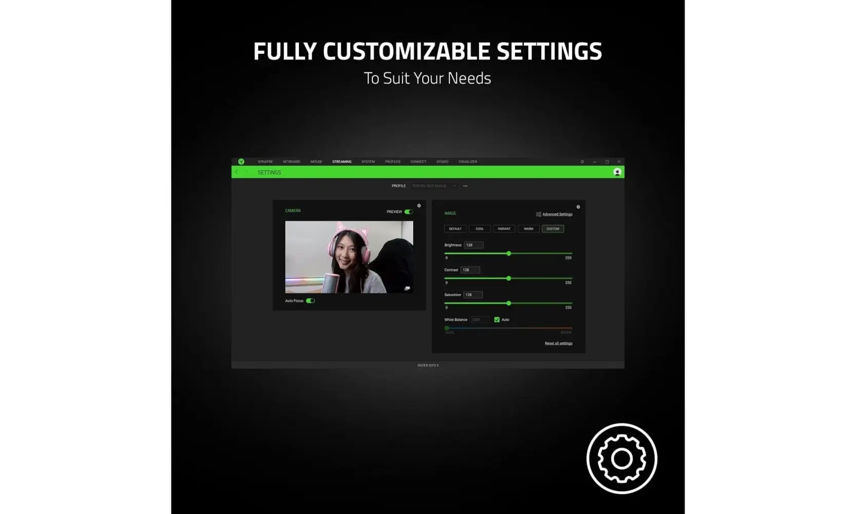 Razer Kiyo X Full HD Streaming Webcam - Image 5