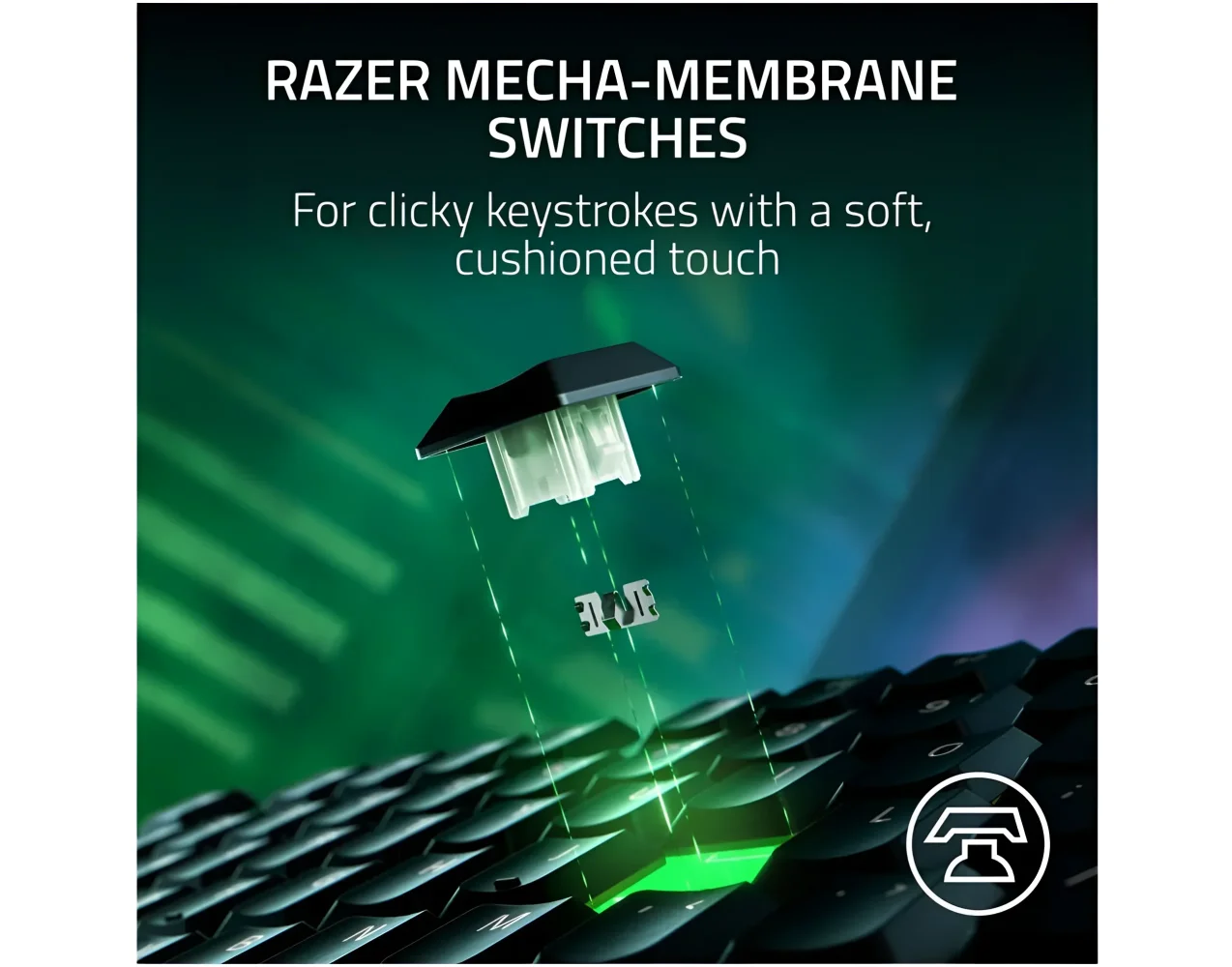 Razer Ornata V3 TKL RGB Low Profile Gaming Keyboard - Image 3