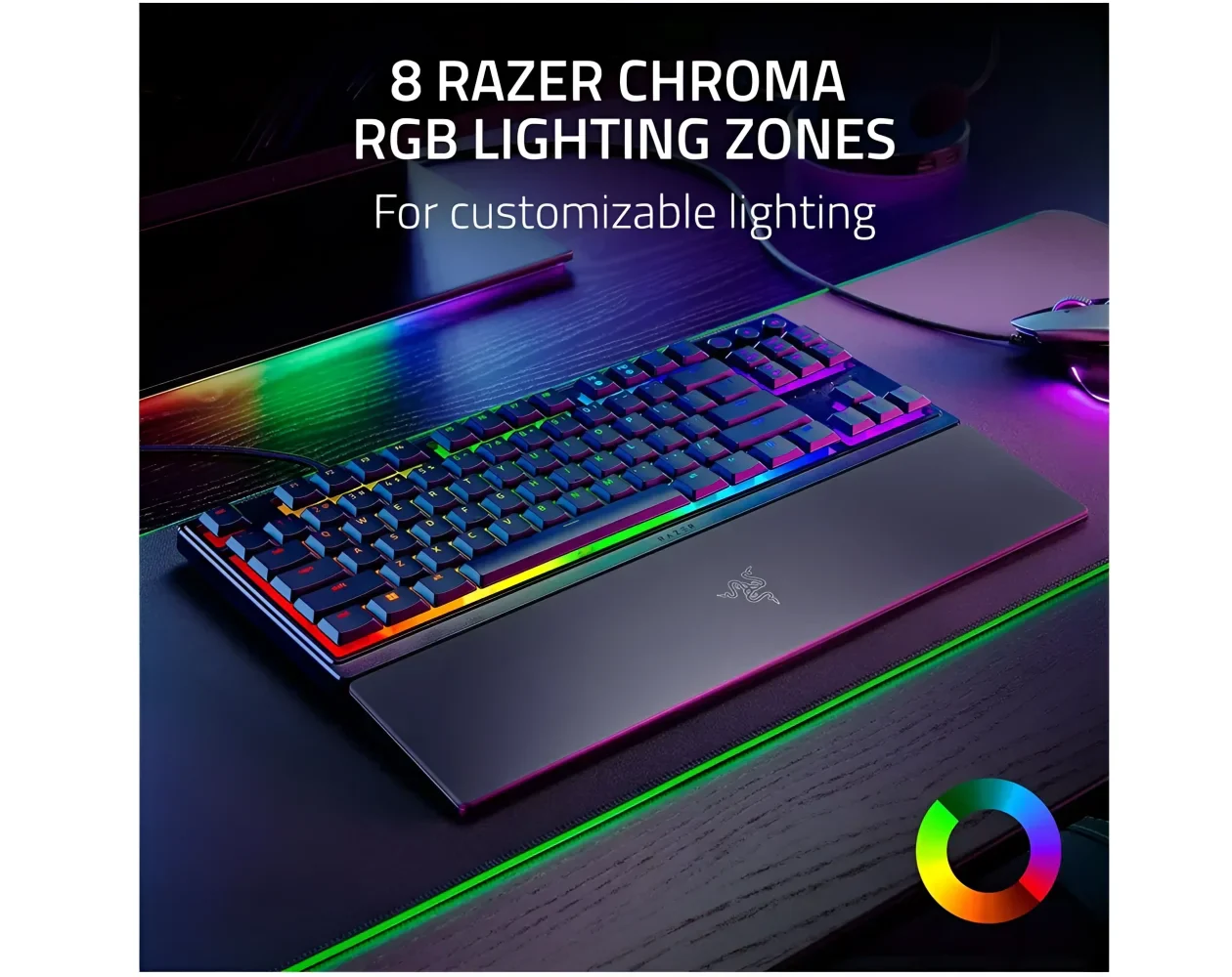Razer Ornata V3 TKL RGB Low Profile Gaming Keyboard - Image 7