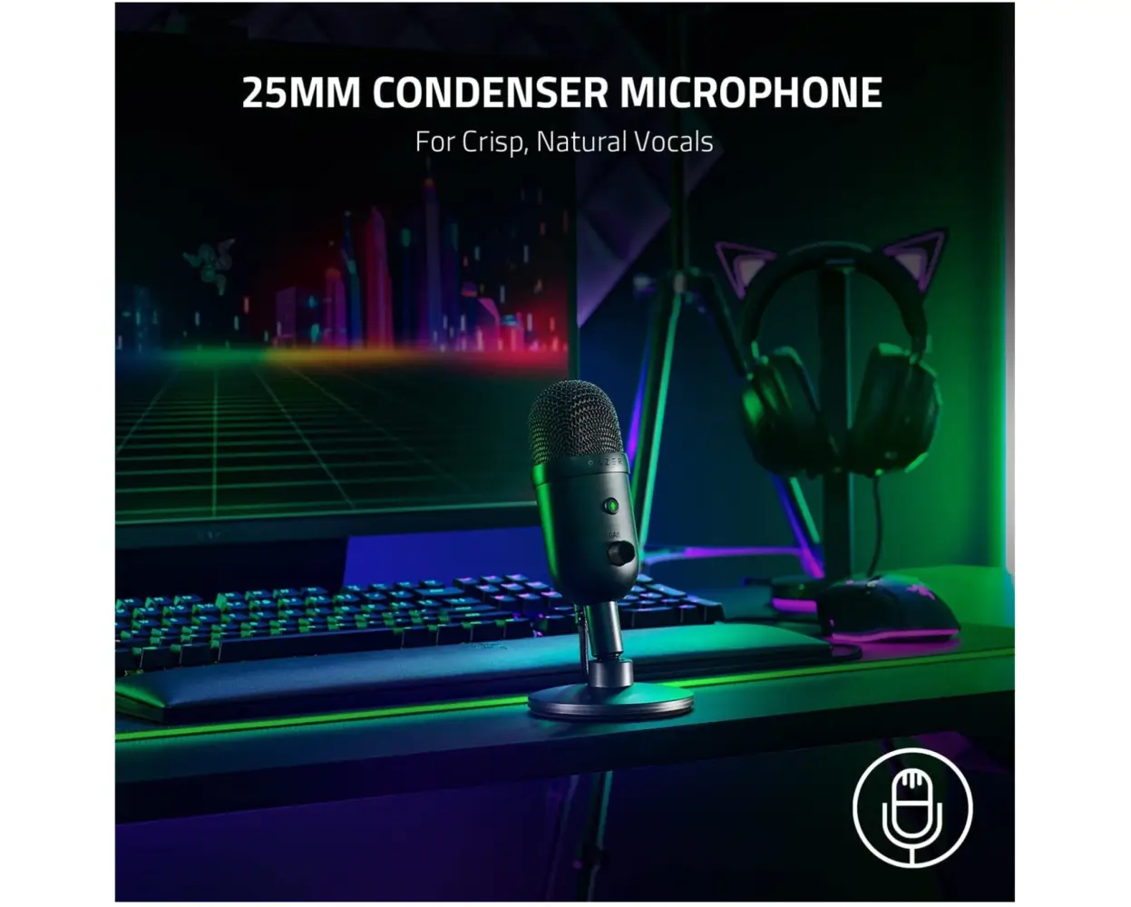 Razer Seiren v2 X USB Digital Condenser Microphone - Image 7