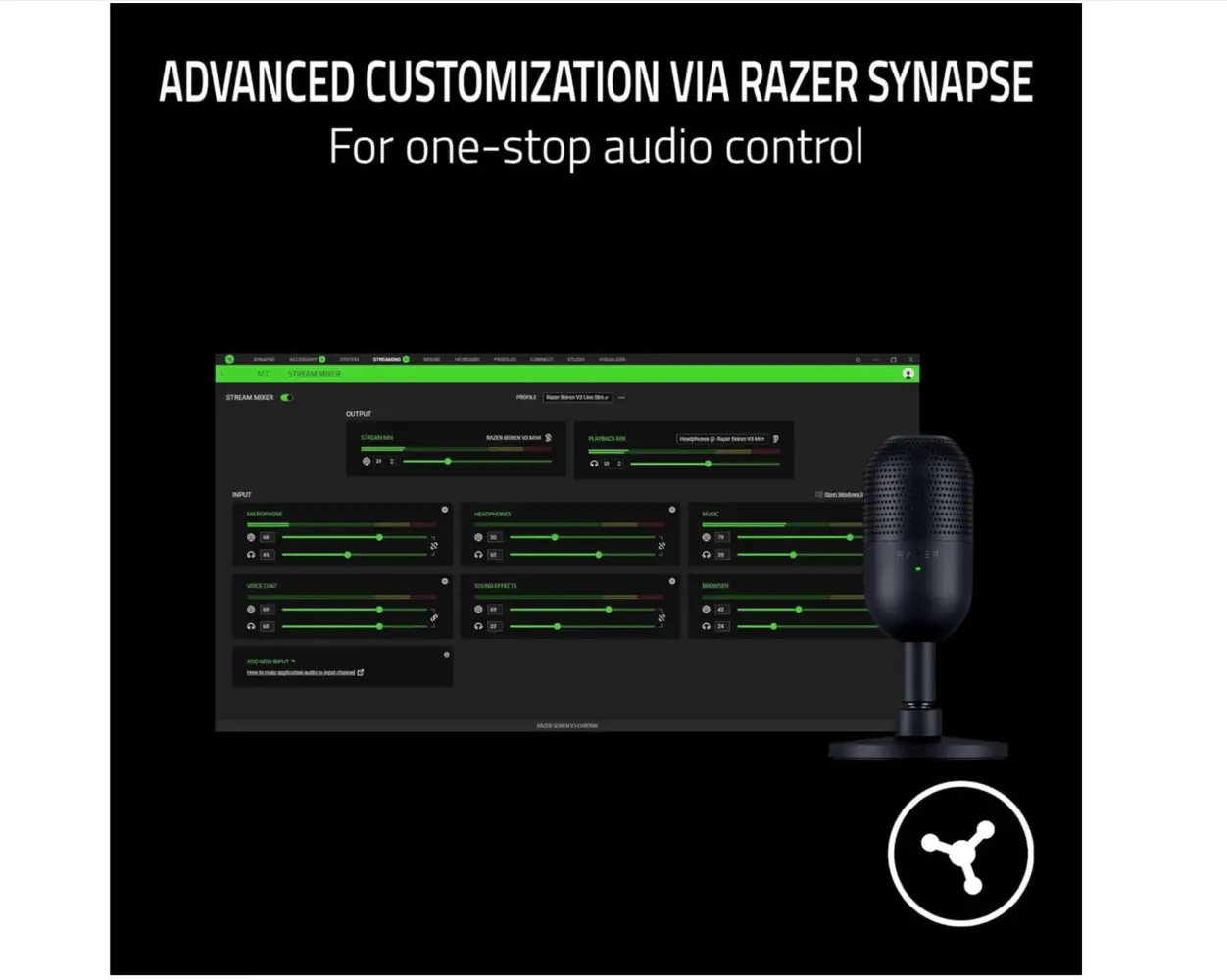 Razer Seiren v3 Mini USB Microphone - Image 3