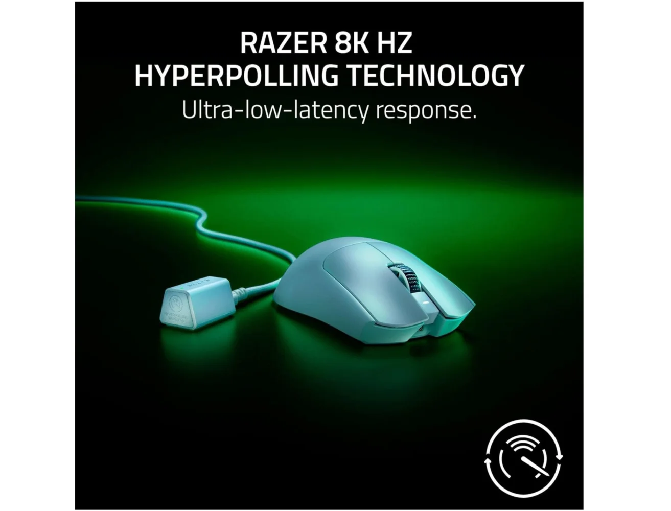 Razer Viper v3 Pro Wireless Esports Gaming Mouse - White - Image 8