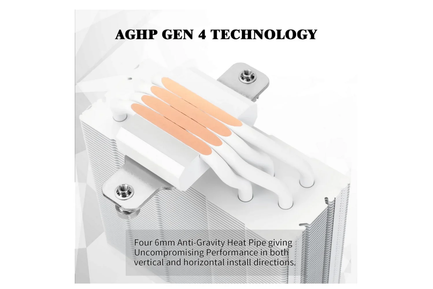 Thermalright Assassin Spirit 120 Vision ARGB White CPU Cooler - 1.5" 240p LCD Display - Image 7